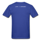 Men’s Tagless T-Shirt by Life Vine Apparel - royal blue