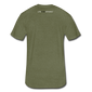 Fitted Cotton/Poly T-Shirt by Life Vine Apparel - heather military green