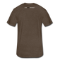 Fitted Cotton/Poly T-Shirt by Life Vine Apparel - heather espresso